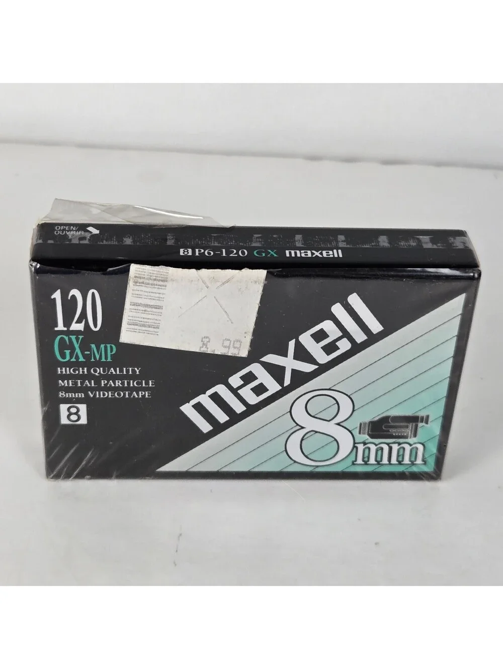 Maxell 8mm Videotape GX-MP 120 High Quality Metal Particle 8mm Video Tape